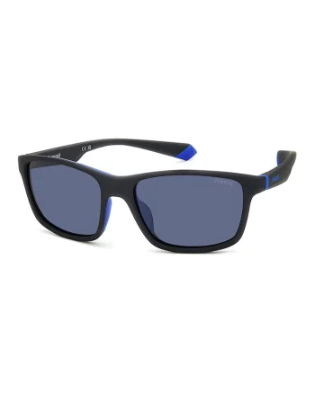 Ochelari de soare polarizati cu lentile uni, Bleumarin