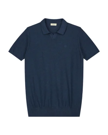 Tricou polo uni, Albastru inchis