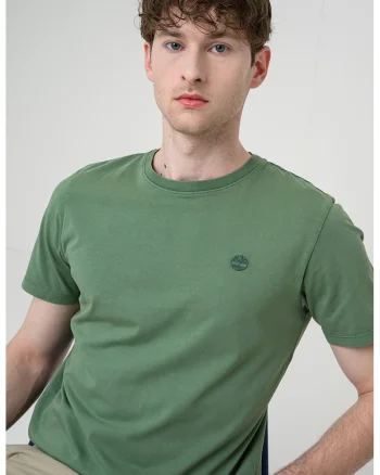 Tricou slim fit din bumbac, Verde