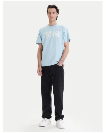 Tricou Barbati,  Bumbac, 45987, Albastru