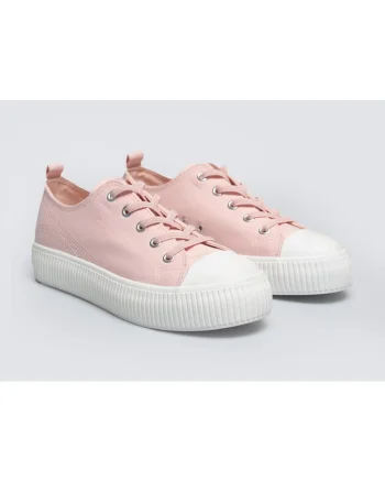 Pantofi Sport cu sireturi si material textil