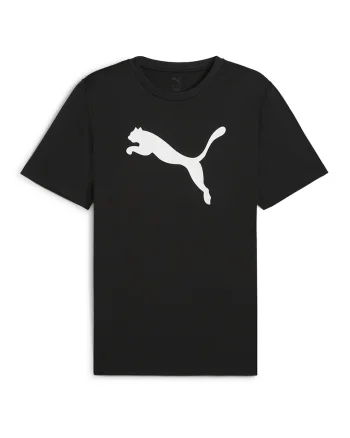 Tricou cu imprimeu logo, Negru