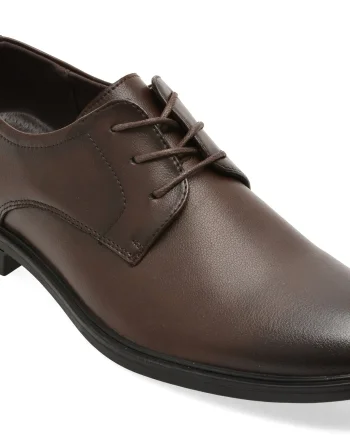 Pantofi eleganti BITE THE BULLET maro, Q138, din piele naturala