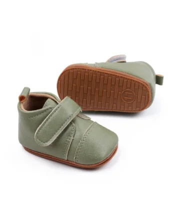 Pantofi  Casual, Piele ecologica, Baieti, Velcro, Verde