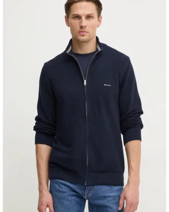 Cardigan  bumbac, bleumarin, Bleumarin