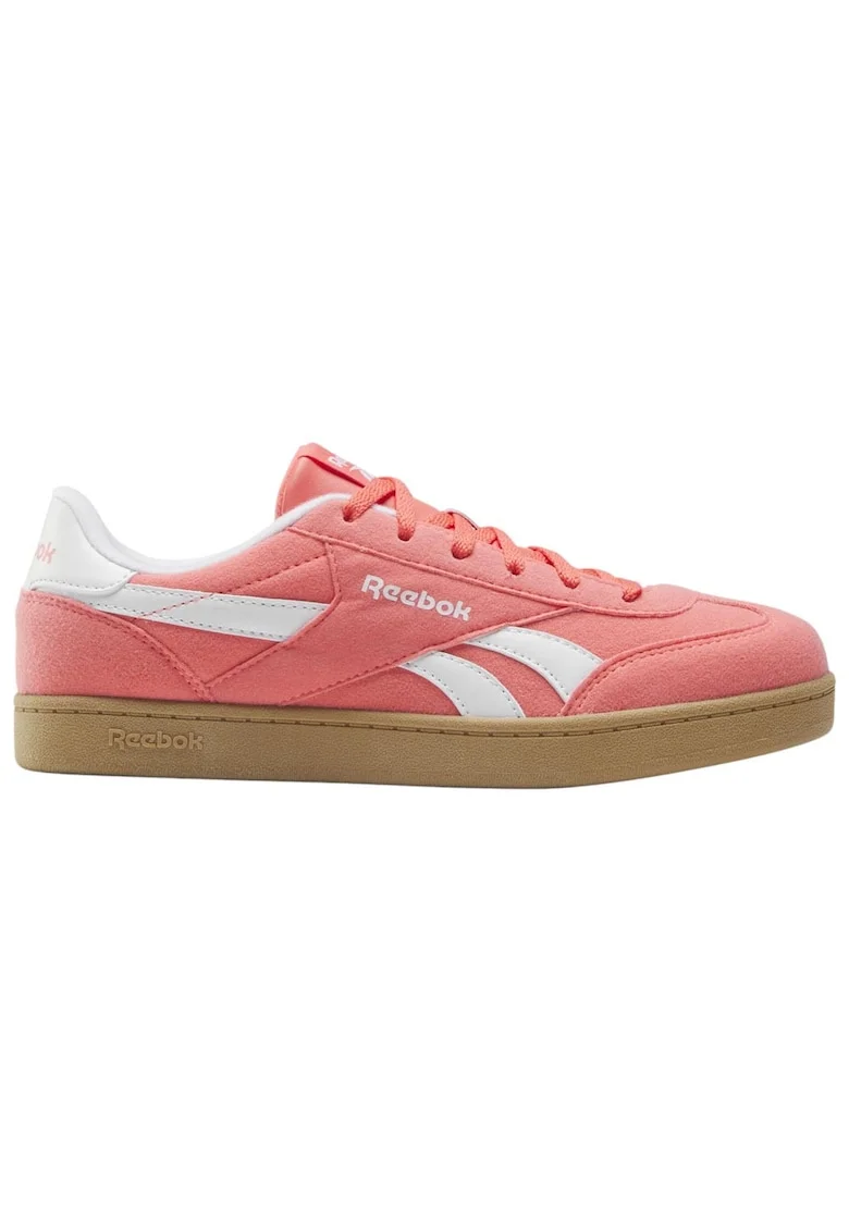Pantofi sport copii  Smash Edge, piele intoarsa, talpa cauciuc, stil clasic, confort modern, portocaliu