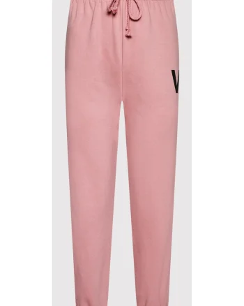Pantaloni de trening dama,  Bumbac, Roz