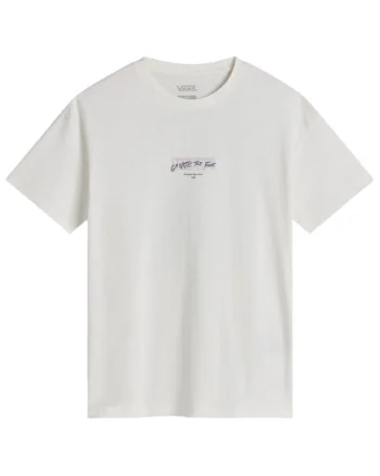 Tricou dama  Firemade Oversized, croiala lejera, bumbac, alb,