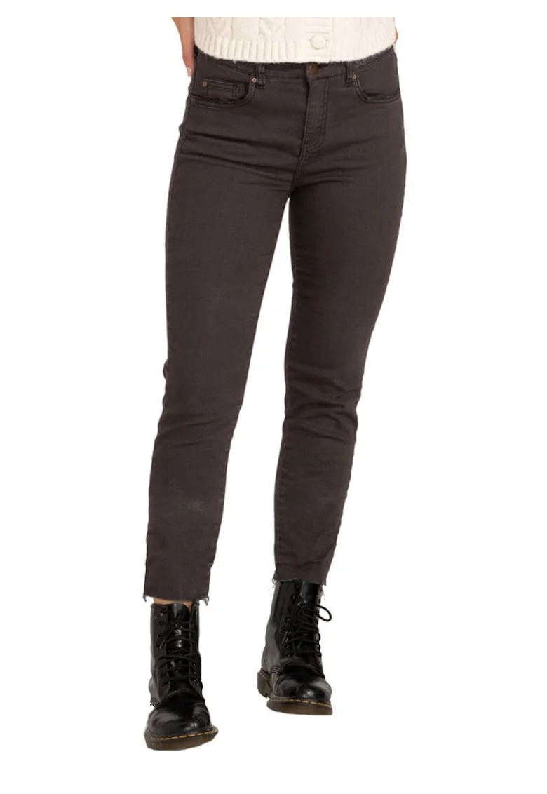 Blugi skinny  talie inalta, pentru femei, negri