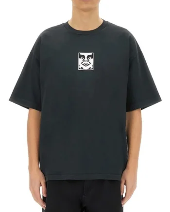 Tricou barbati  Icon Face, bumbac, decolteu rotund