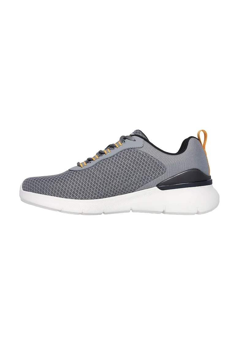 Pantofi sport de palsa cu garnituri sintetice Skech-Air Dynamight, Gri carbune