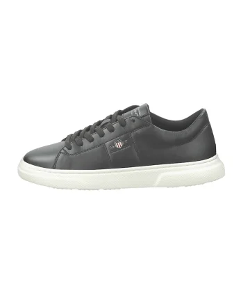 Pantofi sport din piele cu logo discret Joree, Negru
