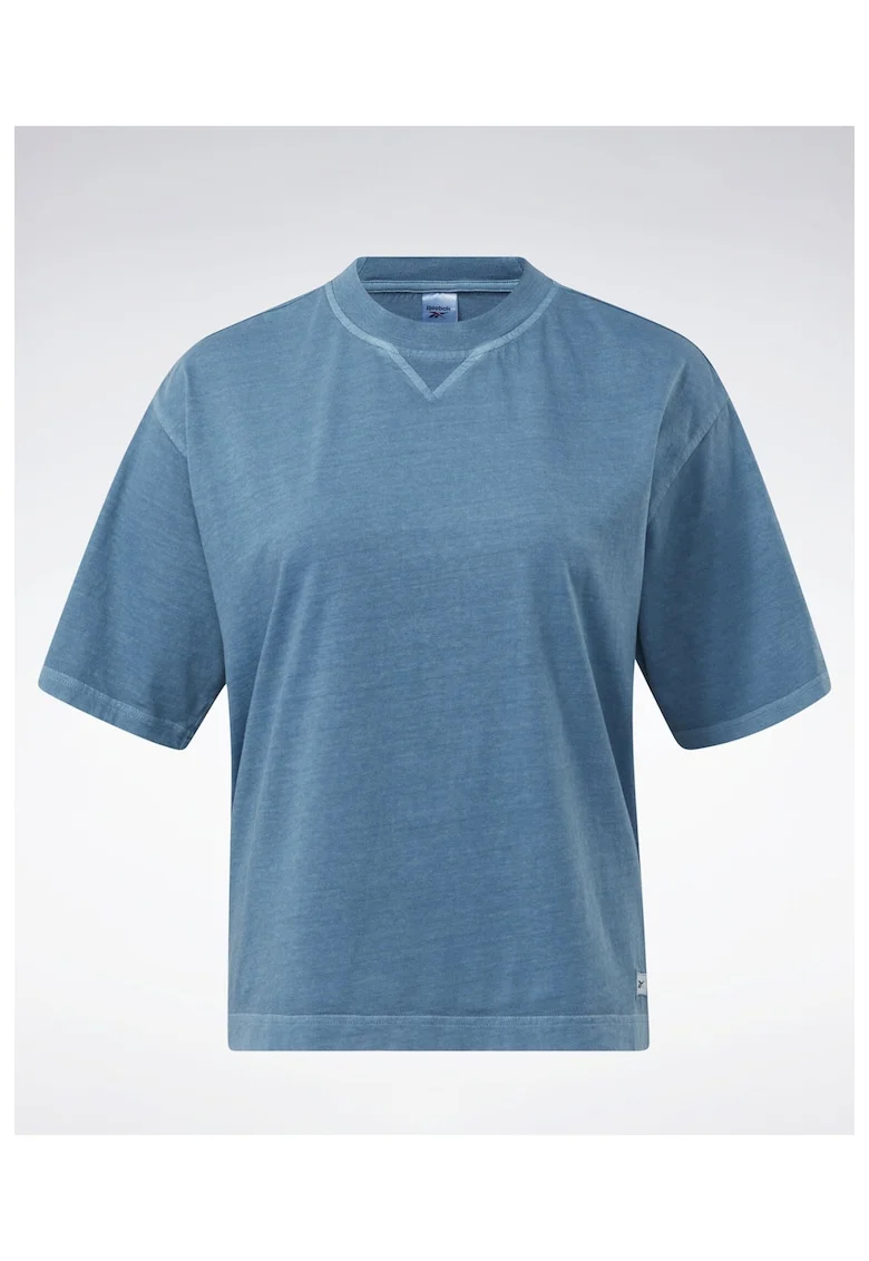 Tricou dama,  301694281, Bumbac, Albastru, Albastru