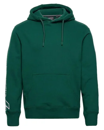 Hanorac barbati Superdry Code SL, bumbac, cu gluga, verde,