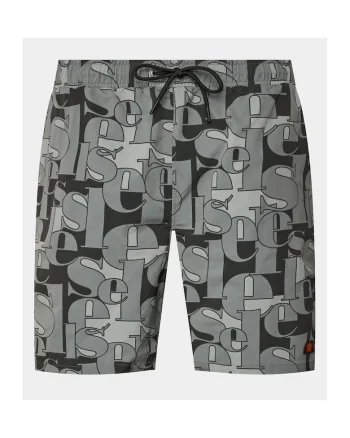 Short de baie barbati,  303690496, Gri, Poliester