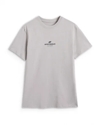 Tricou  Sportstyle, Gri, 100% Bumbac, Regular, Gri