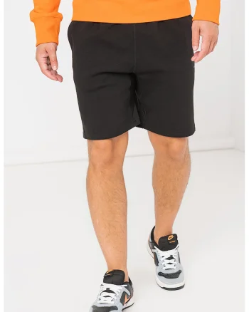 Pantaloni scurti cu buzunare oblice Code Tech, Negru