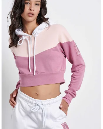 Bluza dama  FADINGCOLORS, maneca lunga, decupata, elastic, bumbac
