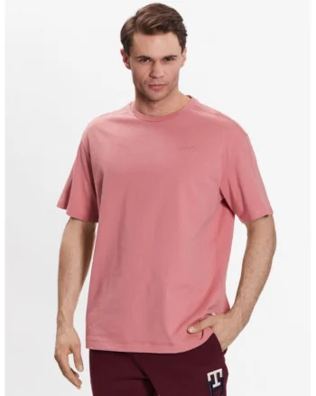 Tricou barbati,  302736379, Bumbac, Roz