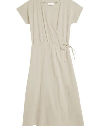 Rochie  bumbac, Bej