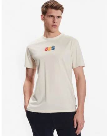 Tricou barbati,  302736072, Bumbac, Ecru