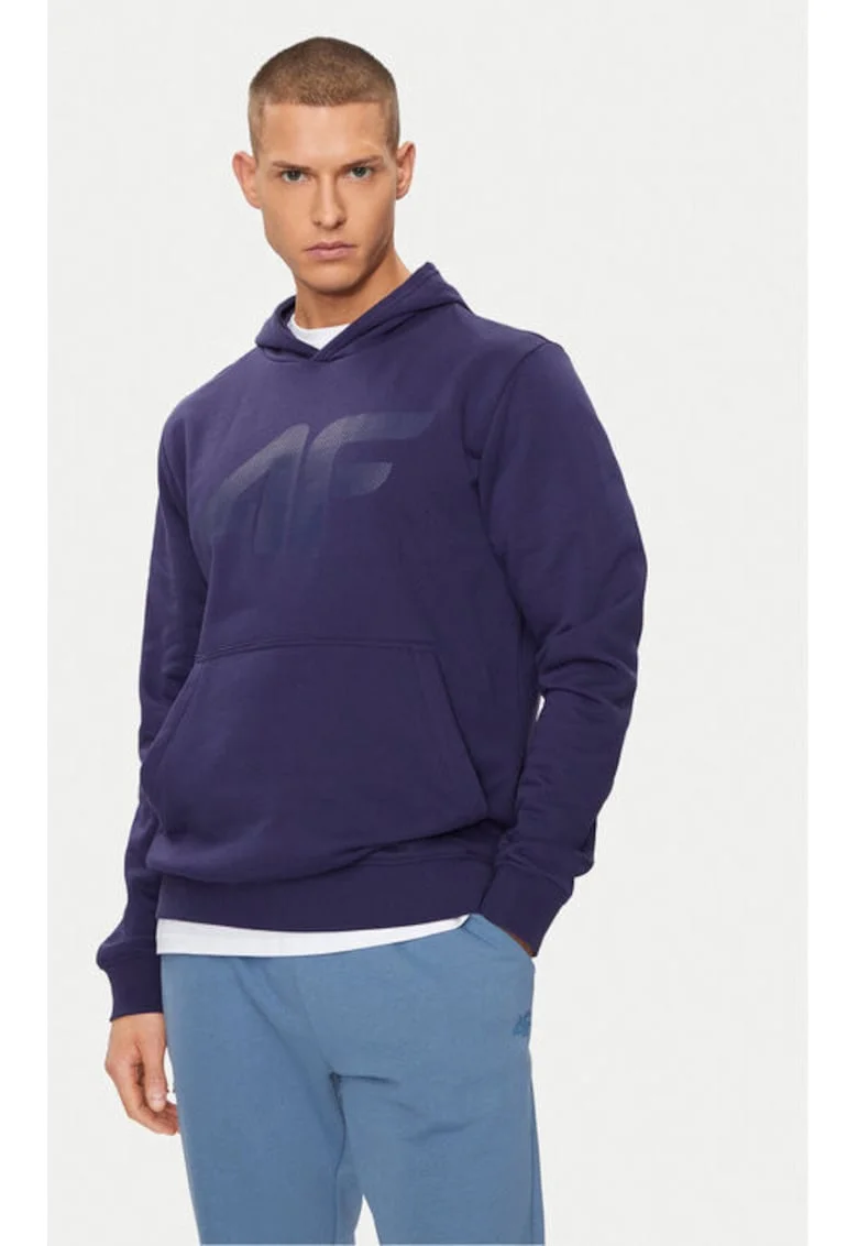 Bluza barbati,  303821920, Bumbac/Poliester, Albastru, Albastru