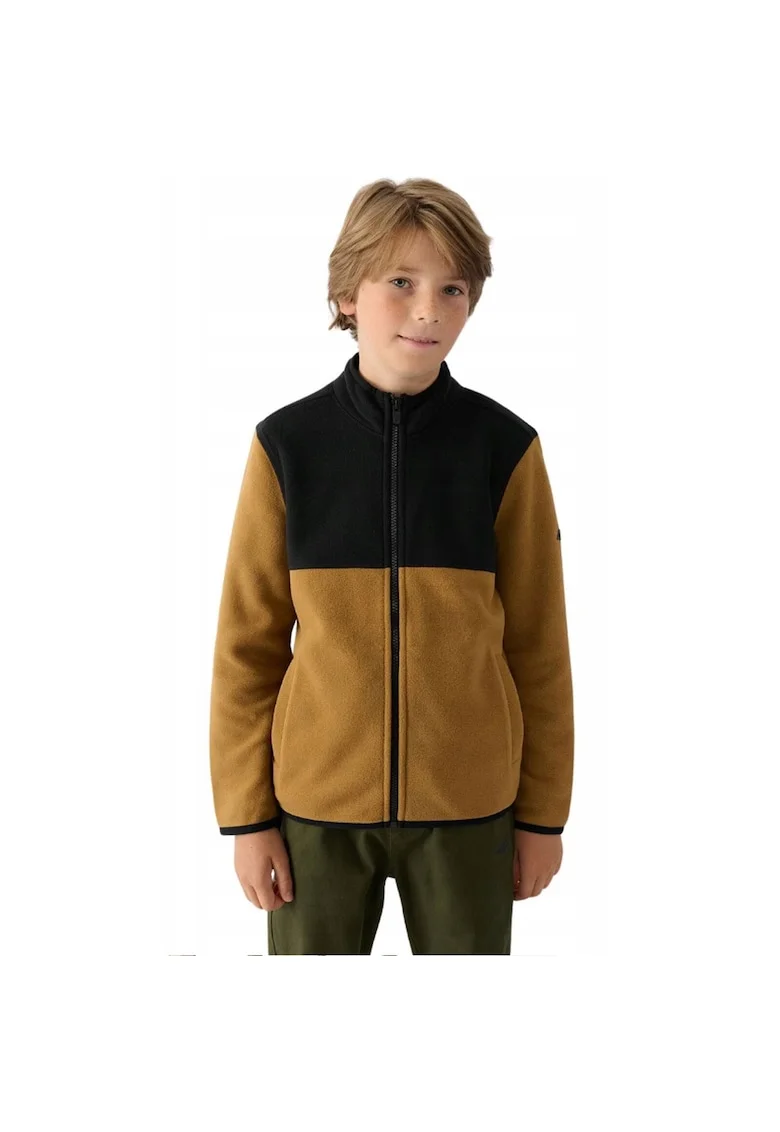 Polar baieti,  303943004, Poliester, Auriu, Negru