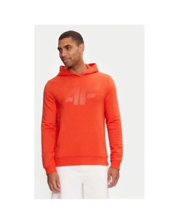 Bluza barbati,  303945015, Bumbac/Poliester, Portocaliu, Portocaliu