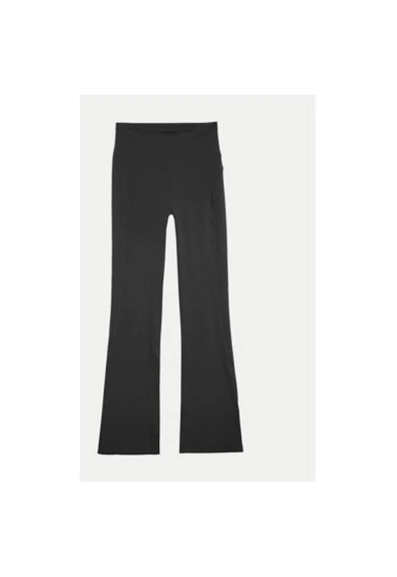 Pantaloni din material 4FWAW24TFTRF0716 Negru Slim Fit, Poliester, Negru