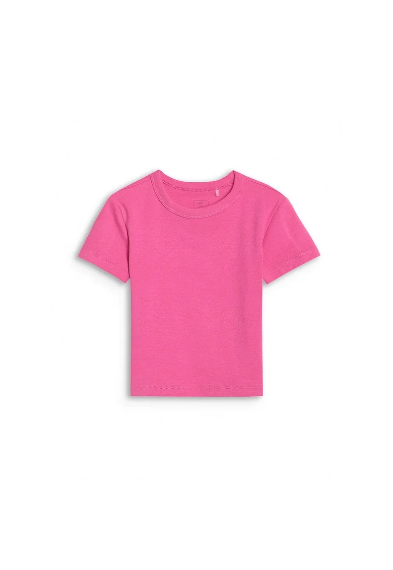 Tricou fete JWSS25TTSHF1852-54S, 4F, Bumbac, Roz