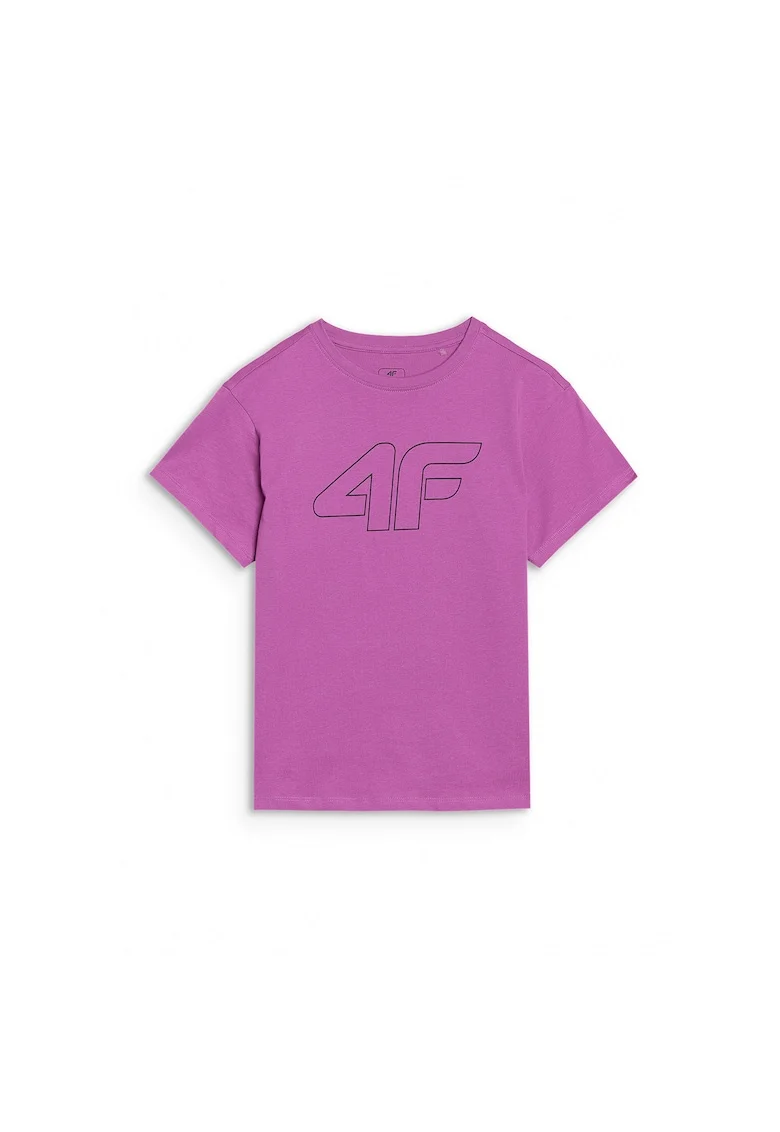 Tricou fete JWSS25TTSHF2327-50S, 4F, Bumbac, Mov