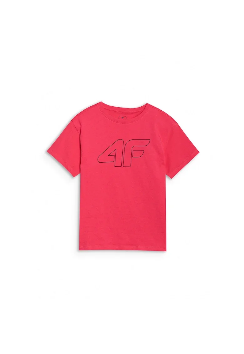 Tricou fete JWSS25TTSHF2327-55S, 4F, Bumbac, Roz