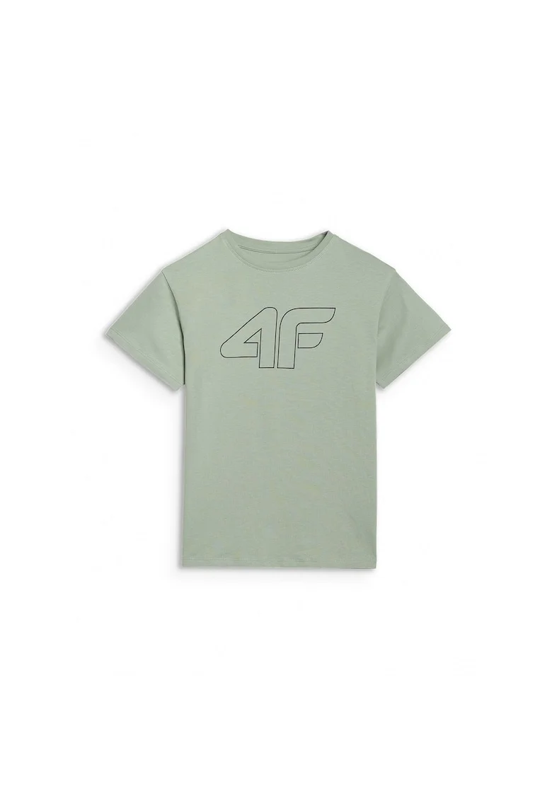 Tricou baieti JWSS25TTSHM2325-41S, 4F, Bumbac, Verde