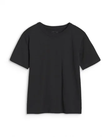 Tricou dama WSS25TTSHF1991, 4F, Bumbac, Negru