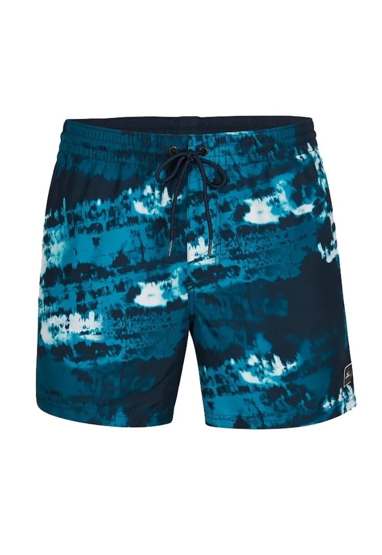 Costum de baie  Horizon, croiala regulata, albastru, material cu uscare rapida,