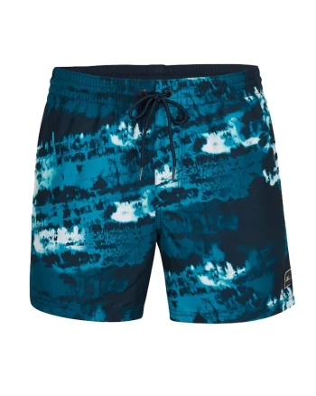 Costum de baie  Horizon, croiala regulata, albastru, material cu uscare rapida,