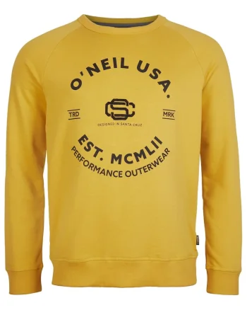 Pulover pentru barbati,  LM Americana Crew Sweatshirt, Galben