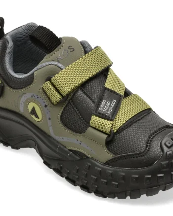 Pantofi sport SELECTION KIDS verzi, W178, din piele ecologica