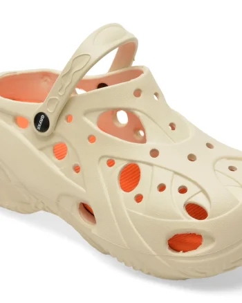 Papuci GRYXX albi, 5502, din pvc