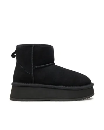 Ghete dama  304215087, Piele naturala, 40 EU, Negru