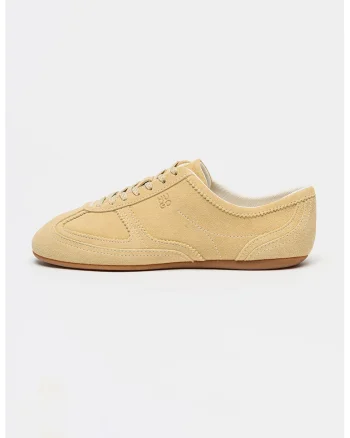Pantofi sport din piele intoarsa Mystie, Bej deschis