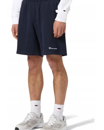 Pantaloni scurti cu buzunare laterale si detaliu logo
