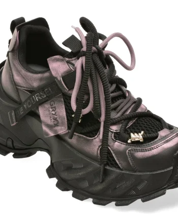 Pantofi sport GRYXX negri, Q2576, din material textil