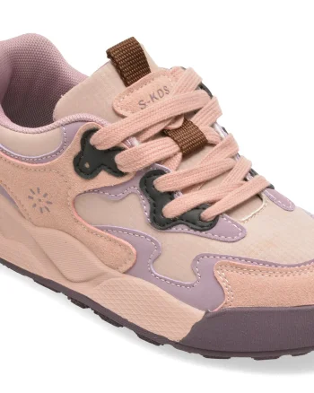 Pantofi sport SELECTION KIDS mov, W316, din piele ecologica