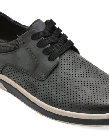 Pantofi BITE THE BULLET bleumarin, Q283, din piele naturala