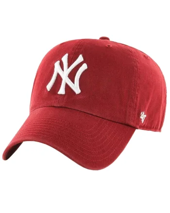 Sapca baseball pentru barbati,  New York Yankees 1911198, Rosu
