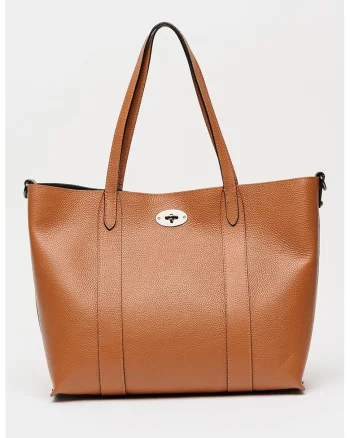 Geanta shopper din piele, Maro Siena