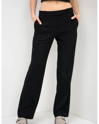Pantaloni drepti Hilando, Negru