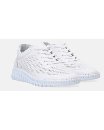 Pantofi sport cu model uni si sireturi