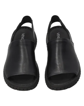 Sandale sling-back din piele naturala